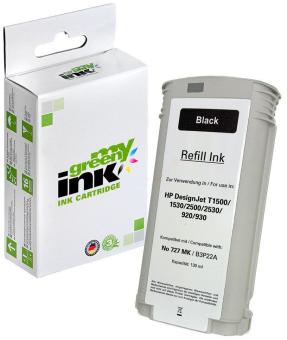 Alternativ HP727 B3P22A Matte Schwarz 130 ml(My Green Toner) 