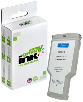 Kompatibel zu HP746 P2V80A Cyan 300 ml(My Green Toner) 