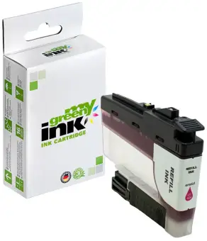 Kompatibel zu Brother LC-424M Magenta ca. 750 Seiten(My Green Toner) 