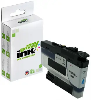 Kompatibel zu Brother LC3237C Cyan 1.500 Seiten, (My Green Toner) 