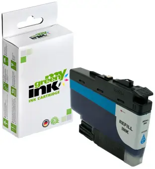 Kompatibel zu Brother LC3239C Cyan 5.000  Seiten, (My Green Toner) 