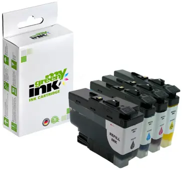 Kompatibel zu Brother LC3239VAL Multipack BK+C+M+Y  ca. 1 x 6.000  ca. 5.000 Seiten, (My Green Toner) 