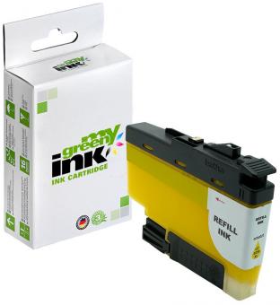 My Green Toner Alternativ Tintenpatrone für Brother LC-3239Y Yellow ca. 5.000  Seiten 