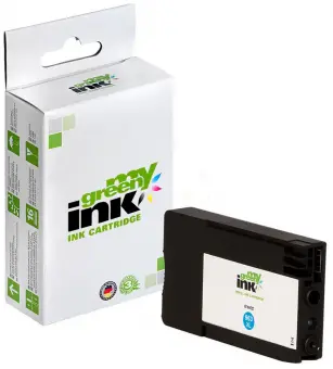 Alternativ Tintenpatrone für 963XL, 3JA27AE Cyan ca. 1.600  Seiten, m. gebrauchtem Ship (My Green Toner) 