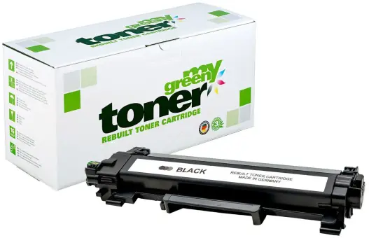 Kompatibel zu Brother TN-2510 Schwarz Ca. 1.200 Seiten,  (My Green Toner) 
