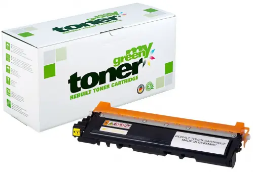 Alternativ Toner für Brother TN-230Y Yellow ca. 1.400 Seiten (My Green Toner) 