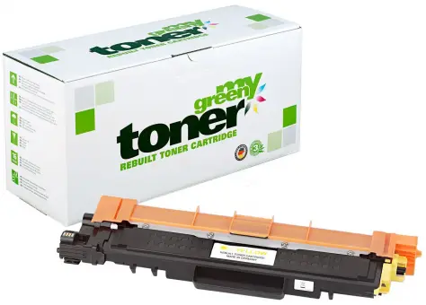 Alternativ Toner für Brother TN-247Y Yellow ca. 2.300 Seiten (My Green Toner) 