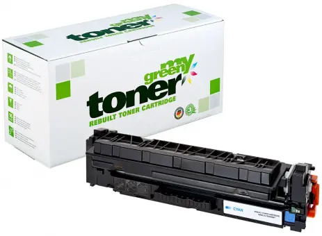 Alternativ Toner für Canon 055H/3019C002 Cyan ca. 5.900 Seiten, neuer Ship  (My Green Toner) 