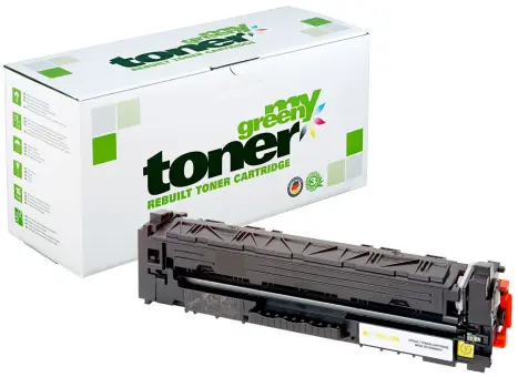 Kompatibel zu Canon 067 5099C002 Gelb ca. 1.250 Seiten, (My Green Toner) 