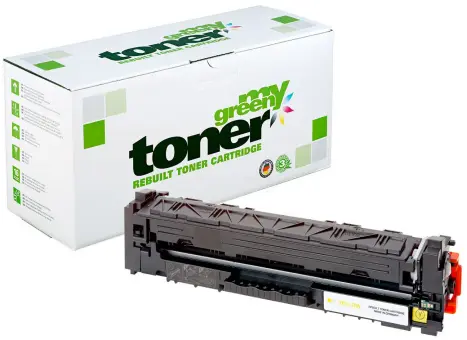 Alternativ Toner für Canon 067H/5103C002 Yellow ca. 2.350 Seiten (My Green Toner) 