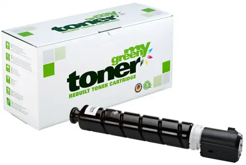 Alternativ Toner für Canon C-EXV47/8516B002 Schwarz ca. 19.000 Seiten (My Green Toner) 