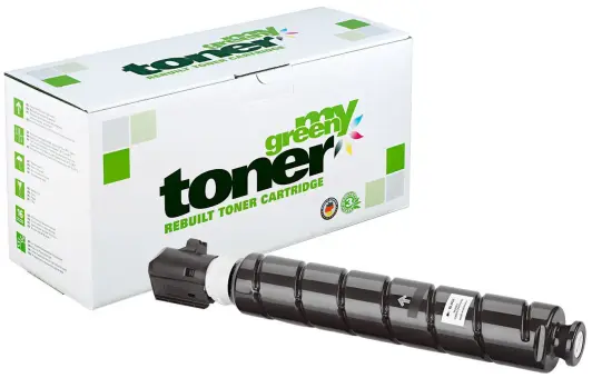 Kompatibel zu Canon C-EXV58BK 3763C002 Schwarz ca. 71.000 Seiten, (My Green Toner) 