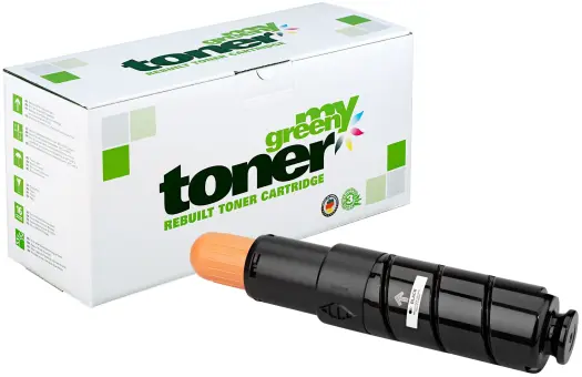 Kompatibel zu Canon C-EXV39 4792B002 Schwarz ca. 30.200 Seiten, (My Green Toner) 