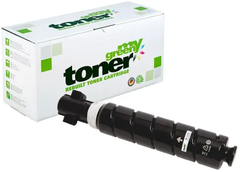 Kompatibel zu Canon C-EXV 53 0473C002 Schwarz ca. 42.100 Seiten, (My Green Toner) 