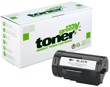 Alternativ Toner für Dell 593-BBMH Schwarz ca. 6.000 Seiten (My Green Toner) 
