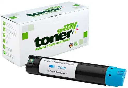 Alternativ Toner für Dell 593-10922 Cyan ca. 12.000 Seiten (My Green Toner) 