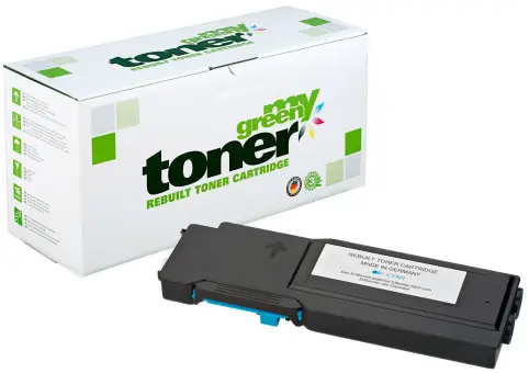 Kompatibel zu Dell 593-11122 Cyan ca. 9.000 Seiten, (My Green Toner) 