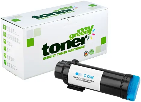 Kompatibel zu Dell 593-BBSF Cyan ca. 4.000 Seiten, (My Green Toner) 