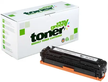 My Green Toner Alternativ Toner für HP CB540A/716BK Schwarz ca. 2.200 Seiten 