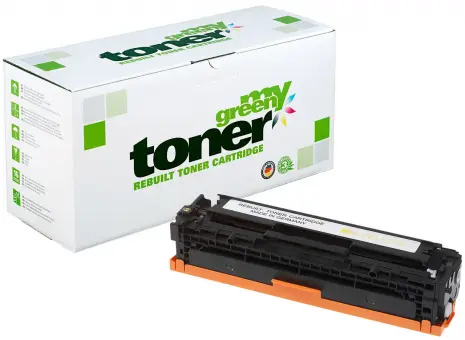 Alternativ Toner für HP CB542A/716Y Yellow ca. 1.400 Seiten (My Green Toner) 