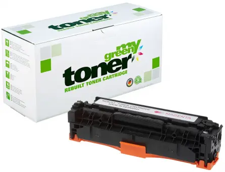 Kompatibel zu HP718M CC533A Magenta ca. 2.800 Seiten, (My Green Toner) 