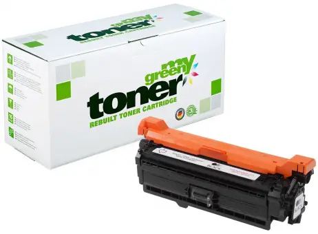 Alternativ Toner für HP CE250X/723BK Schwarz ca. 10.500 Seiten (My Green Toner) 