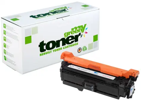 Kompatibel zu HP CE251A 723C Cyan ca. 7.000 Seiten, (My Green Toner) 