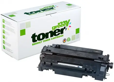 Alternativ Toner für HP CE255A/724 Schwarz ca. 6.000 Seiten (My Green Toner) 