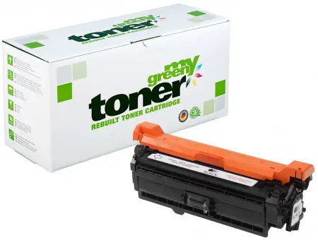 Alternativ Toner für HP CE260A Schwarz ca. 8.500 Seiten (My Green Toner) 