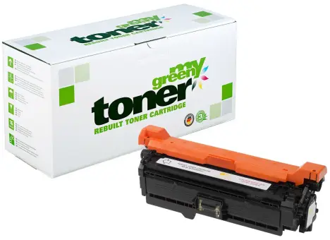 Kompatibel zu HP CE262A Gelb ca. 11.000 Seiten, (My Green Toner) 