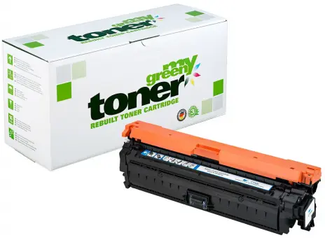Alternativ Toner für HP CE271A Cyan ca. 15.000 Seiten (My Green Toner) 