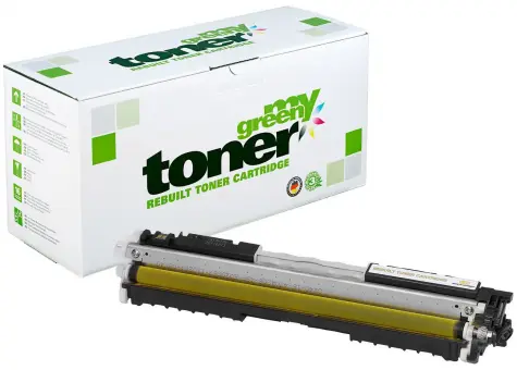 Alternativ Toner für HP CE312A Yellow ca. 1.000 Seiten (My Green Toner) 