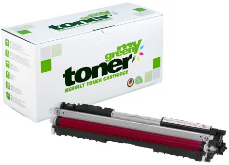 Kompatibel zu HP CE313A Magenta ca. 1.000 Seiten, (My Green Toner) 
