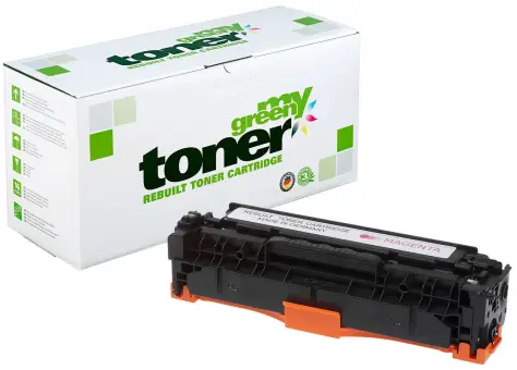 Alternativ Toner für HP CE413A Magenta ca. 2.600 Seiten (My Green Toner) 