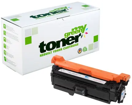 Kompatibel zu HP CF031A Cyan ca. 12.500 Seiten, (My Green Toner) 