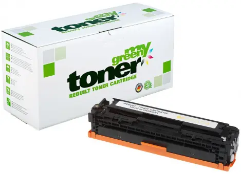 Alternativ Toner für HP CF212A/731Y Yellow ca. 1.800 Seiten (My Green Toner) 