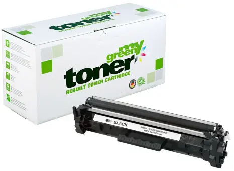 Kompatibel zu HP17A CF217A Schwarz ca. 3.200 Seiten, (My Green Toner) 
