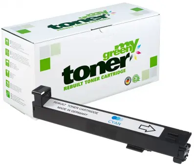 Alternativ Toner für HP CF301A Cyan ca. 32.000 Seiten (My Green Toner) 