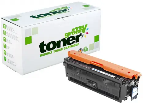 Kompatibel zu HP508X CF361X Cyan ca. 9.500 Seiten, (My Green Toner) 