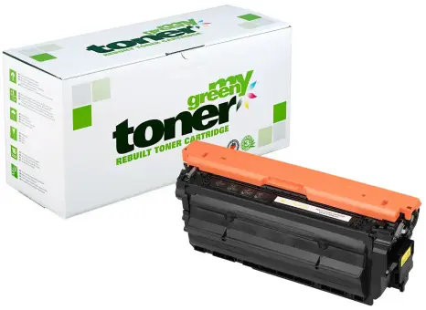 Kompatibel zu HP655A CF452A Gelb ca. 10.500 Seiten, (My Green Toner) 