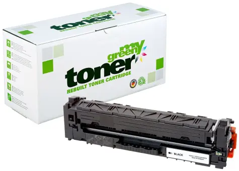 Kompatibel zu HP CF530A Schwarz ca. 1.100 Seiten, (My Green Toner) 