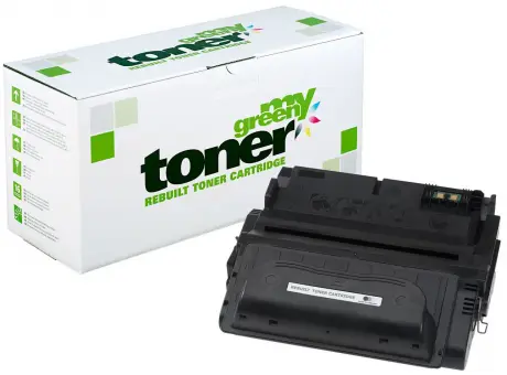 Alternativ Toner für HP Q1338A Schwarz ca. 12.000 Seiten (My Green Toner) 