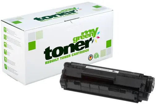 Kompatibel zu HP Q2612A Schwarz ca. 2.000 Seiten, (My Green Toner) 