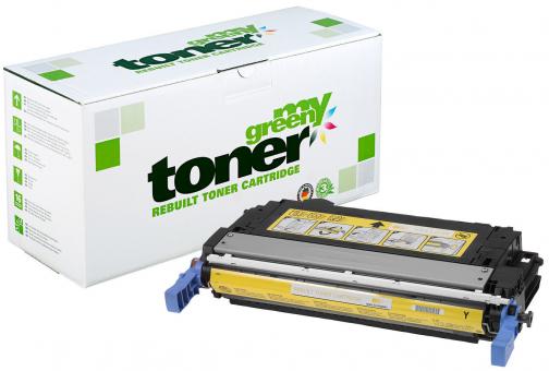 My Green Toner Alternativ Toner für HP Q5952A Yellow ca. 10.000 Seiten 