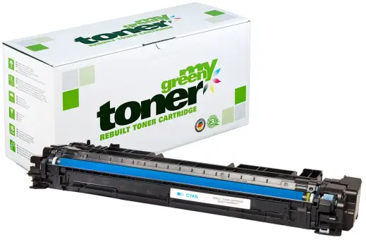 Kompatibel zu HP659X W2011X Cyan ca. 29.000 Seiten, (My Green Toner) 