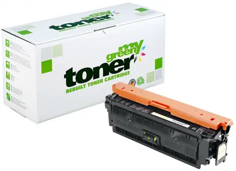 Alternativ Toner für HP W2122X/212X Yellow ca. 10.000 Seiten, m. gebrauchtem Ship (My Green Toner) 
