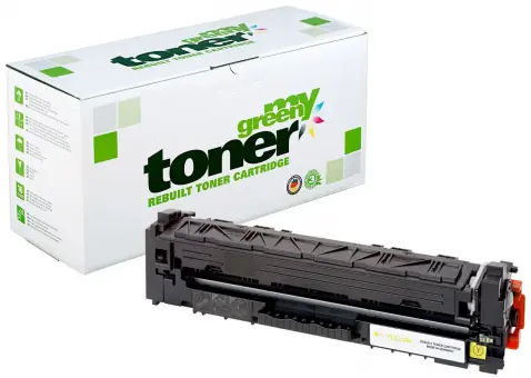 Kompatibel zu HP216A W2412A Gelb ca. 850 Seiten, (My Green Toner) 