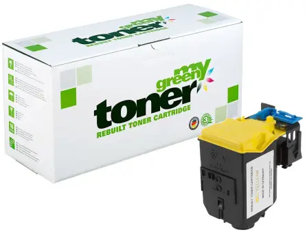 Kompatibel zu Konica Minolta A0X5250 Gelb ca. 6.000 Seiten, (My Green Toner) 
