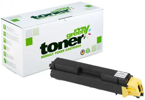 Alternativ Toner für Kyocera TK-580_Y[HC] Yellow[HC] ca. 10.000 Seiten (My Green Toner) 