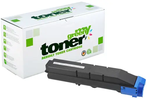 Kompatibel zu Kyocera TK-8600C Cyan ca. 20.000 Seiten, (My Green Toner) 